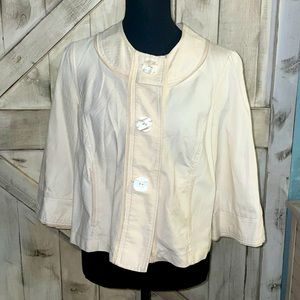 Cream Large Cardigan